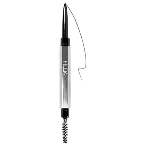 BombBrows Microshade Brow Pencil - Rich Brown | Huda Beauty HUDA BEAUTY