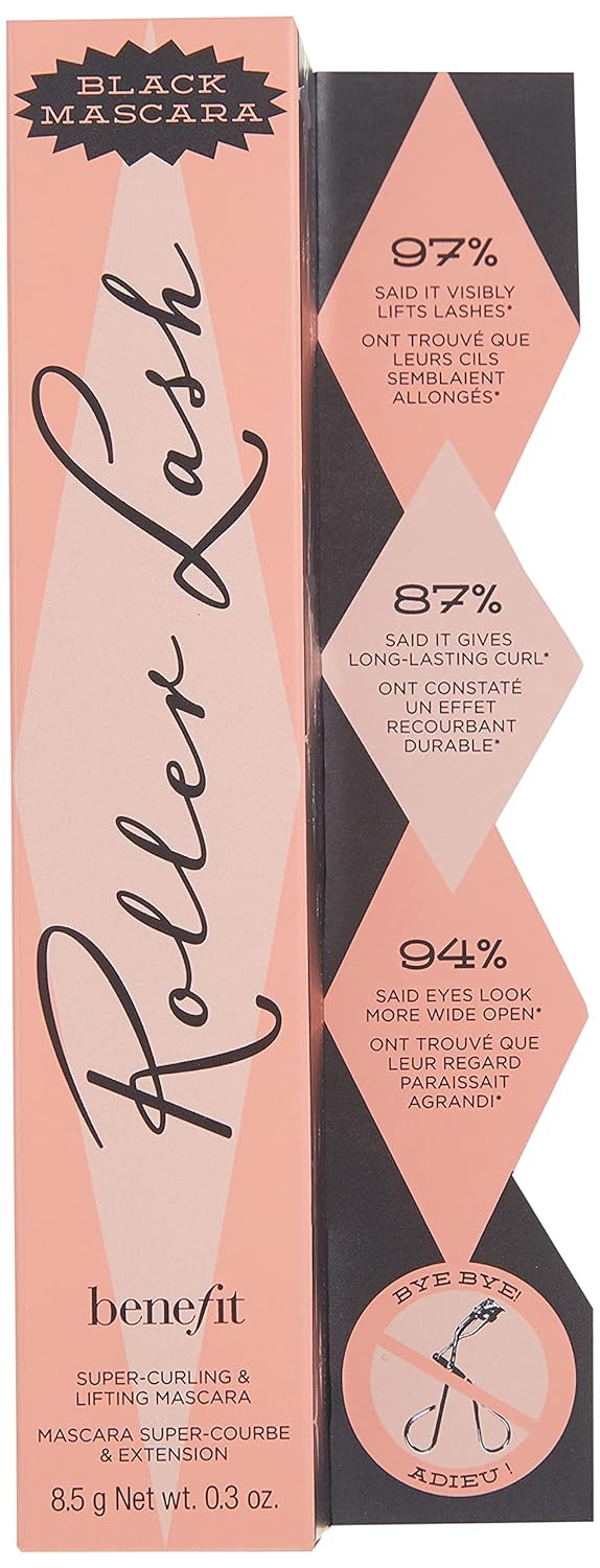 Benefit Cosmetics Roller Lash Super Curling and Lifting Mascara - Black Glossy.pk