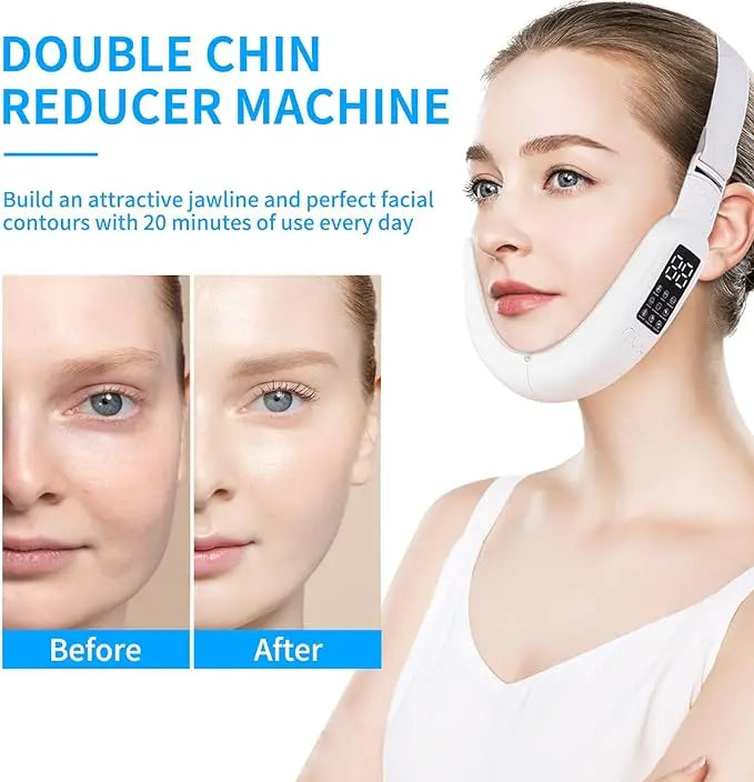 Double Chin Machine V Face Beauty Device Electric Face Lift Double Chin Device for Woman Glossy.pk