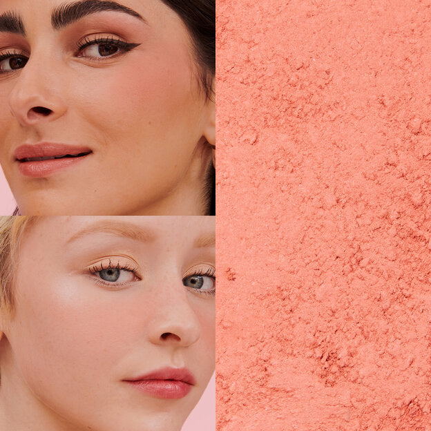 Benefit- Wonderful World Silky-Soft Powder Blush - Sunny Blush Benefit
