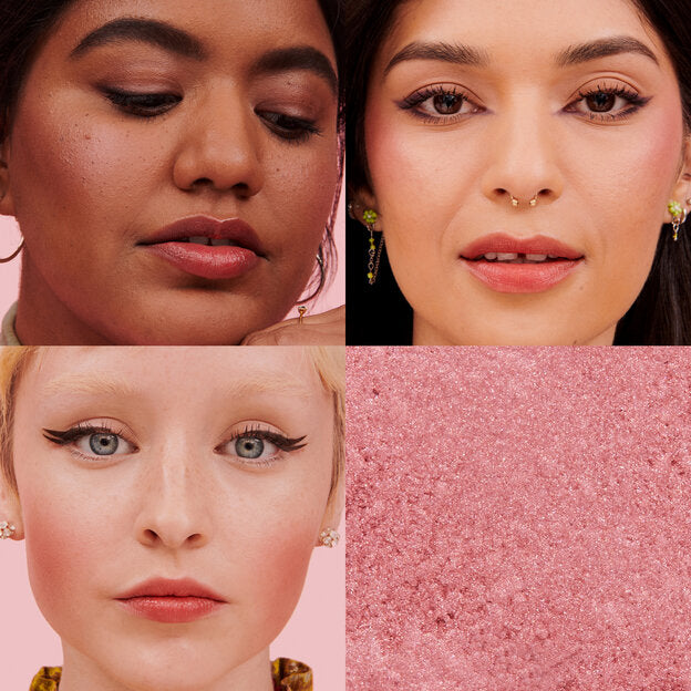 Benefit-Wonderful World Silky-Soft Powder Blush - Willa Blush Benefit