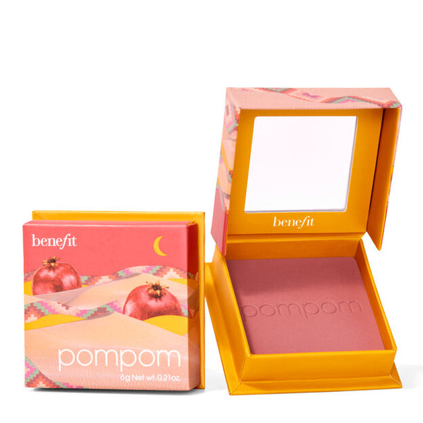 Benefit-PomPom Powder Blush - Pomegranate Rose: Benefit