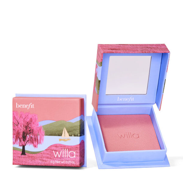 Benefit-Wonderful World Silky-Soft Powder Blush - Willa Blush Benefit