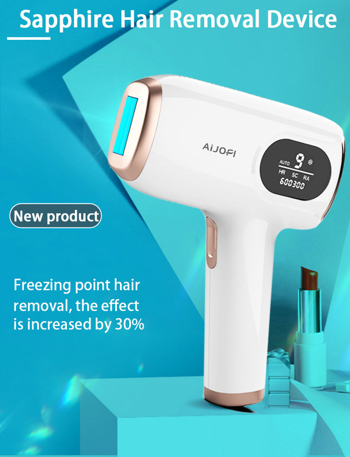 Ice Cool Sapphire IPL Laser Permanent Hair Removal Home Model AI12B Glossy.pk