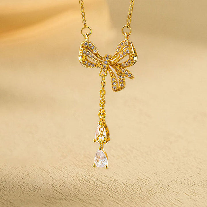 New Real Gold Electroplated Copper Micro Inlay Hollow Full Diamond Small Man Waist Pink Diamond Flower Series Stainless Steel Necklace Wholesale 16 Glossy.pk
