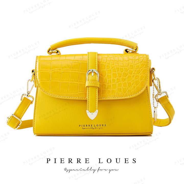 PIERRE LOUES new 2024 women's bag simple women's crossbody bag large capacity bag summer women Glossy.pk