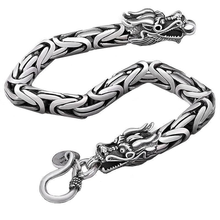 Sino-Iran cross-border hot-selling men's retro double-ended keel bracelet, punk keel, gothic bracelet, faucet bracelet