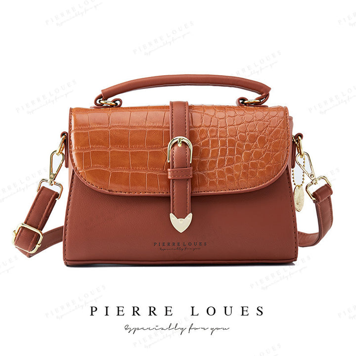 PIERRE LOUES new 2024 women's bag simple women's crossbody bag large capacity bag summer women Glossy.pk