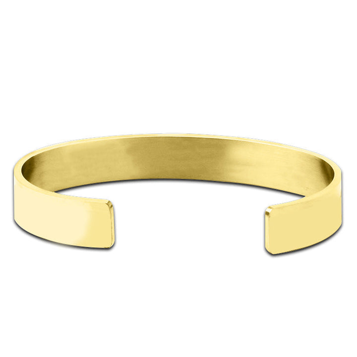 Cross Border Wave Bracelet I'LL ALWAYS BE WITH YOU 10mm Open Bracelet Ornament Glossy.pk