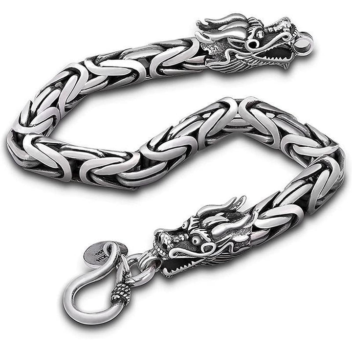 Sino-Iran cross-border hot-selling men's retro double-ended keel bracelet, punk keel, gothic bracelet, faucet bracelet Glossy.pk