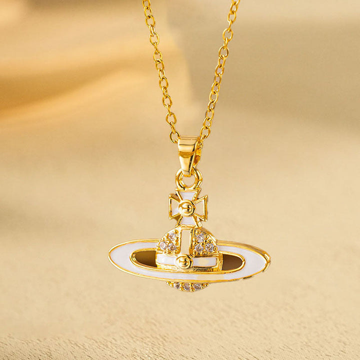 New Real Gold Electroplated Copper Micro Inlay Hollow Full Diamond Small Man Waist Pink Diamond Flower Series Stainless Steel Necklace Wholesale 16 Glossy.pk