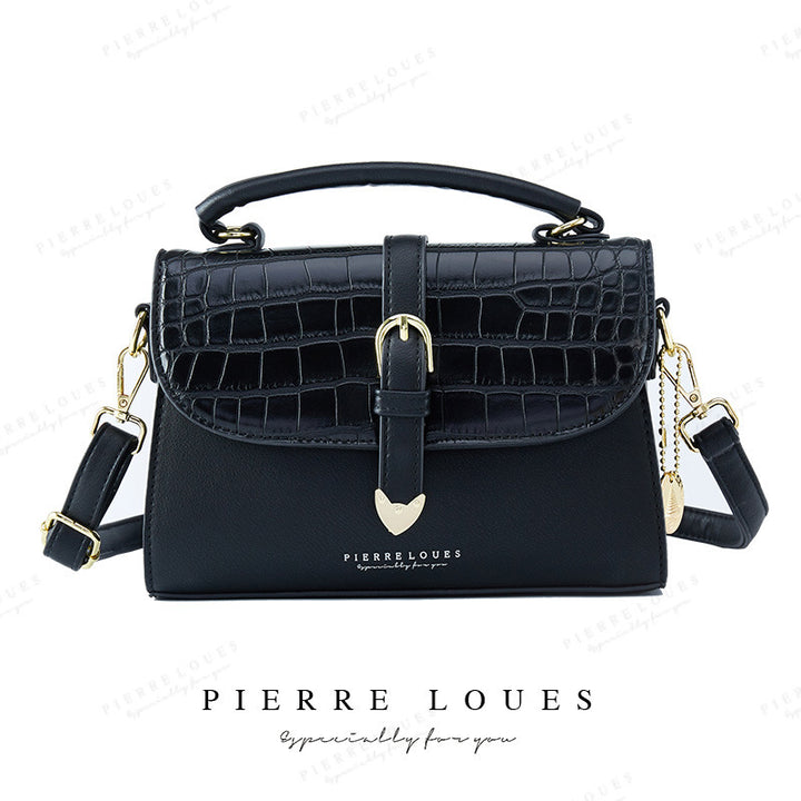 PIERRE LOUES new 2024 women's bag simple women's crossbody bag large capacity bag summer women Glossy.pk