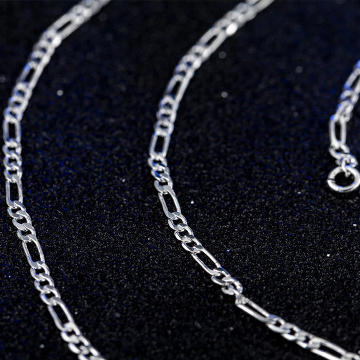 テム AliExpress 4mm3 room 1 necklace jewelry European and American popular necklace stainless steel NK Figaro titanium steel necklace