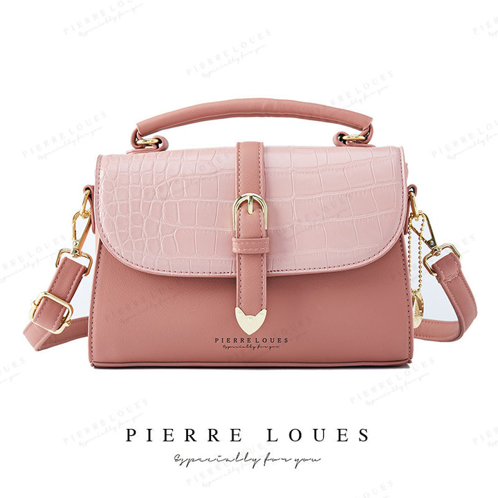 PIERRE LOUES new 2024 women's bag simple women's crossbody bag large capacity bag summer women Glossy.pk