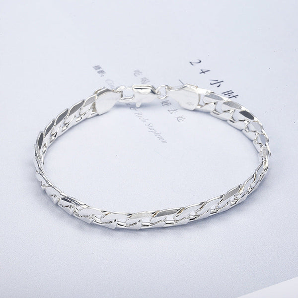 Zhongyi European and American style fashion men's side bracelet cross-border new 18K creative gold bracelet jewelry factory wholesale Glossy.pk