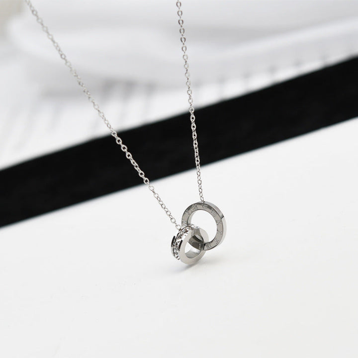 2024 new 18K gold high-quality gold snake bone chain anklet women's ins cold wind simple forest system does not fade 30 Glossy.pk