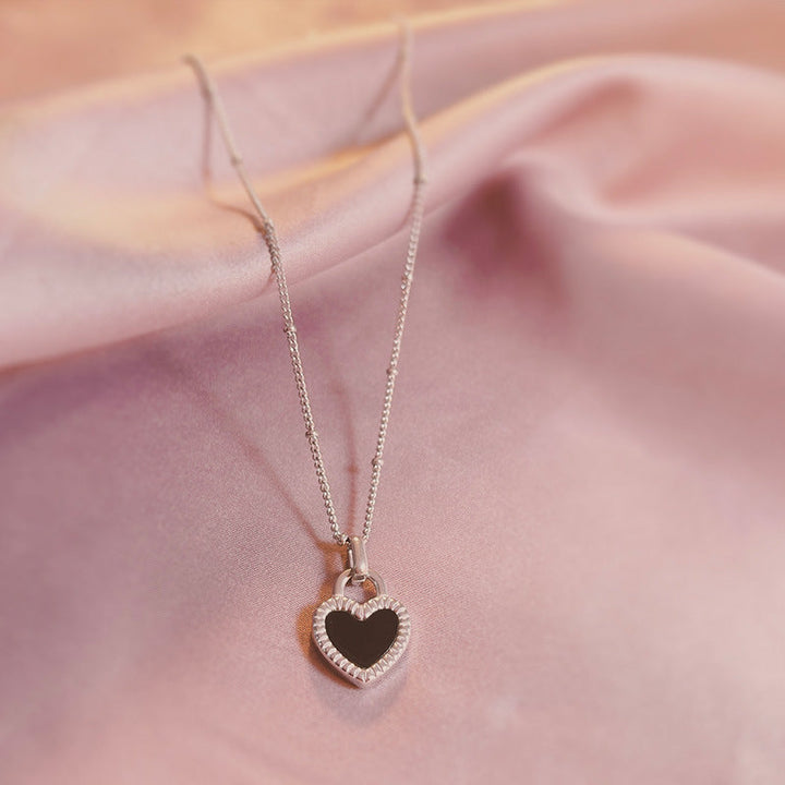 Cross-border e-commerce wholesale stainless steel triangle adjustable necklace is fashionable, simple and versatile, and the design does not fade 36 Glossy.pk