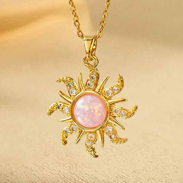 New Real Gold Electroplated Copper Micro Inlay Hollow Full Diamond Small Man Waist Pink Diamond Flower Series Stainless Steel Necklace Wholesale 16 Glossy.pk