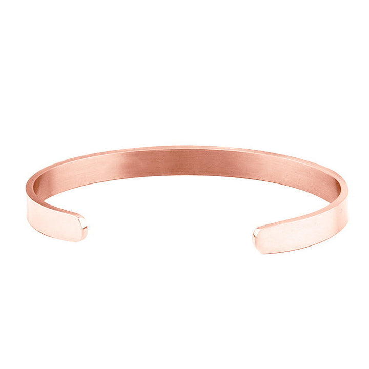 Cross-border foreign trade jewelry Be stilland know that I am god stainless steel bracelet Glossy.pk