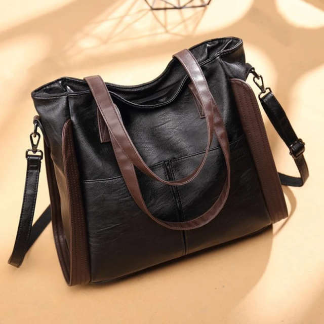 Versatile Charm: Crossbody Tote Handbag Glossy.pk