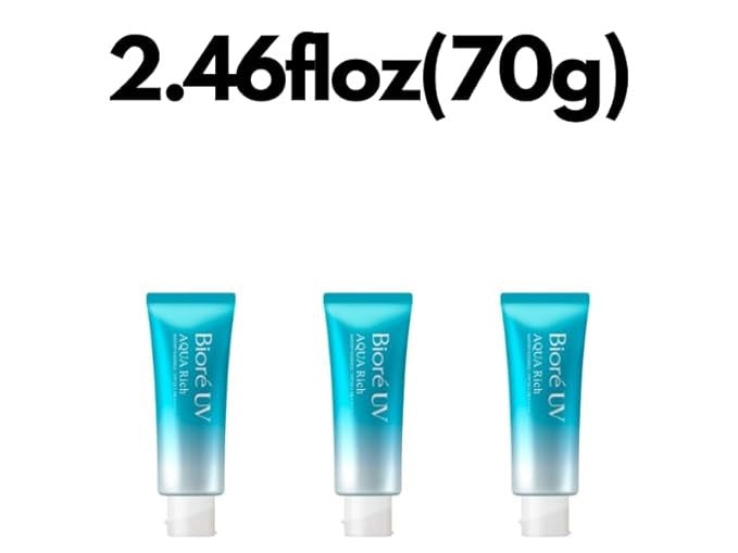 100% Original Genuine Biore UV Watery Essence SPF50+ PA+++ Soft Sunscreen Face Special Anti-ultraviolet Sunscreen Gel 70G Isolation Cream Biore