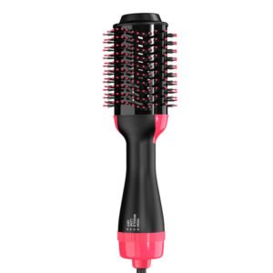4-in-1 Hot Air Comb One Step Brush– Hair Dryer, Straightener & Curler product photo 2 | Glossy.pk Pakistan