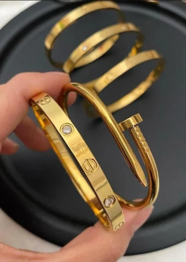 2‑Piece Trendy Bracelet Combo Set — jewellery from Glossy.pk, Pakistan
