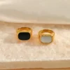 trendy Black & white ring anti-tarnish jewellery from Glossy.pk, Lahore