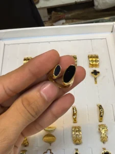 Trendy Choch Ring (Black & White) product photo 3 | Glossy.pk Pakistan