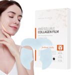 Korean Skin Care Moisturizing Water Soluble Collagen Film Mask - 3pc/Box Glossy.pk