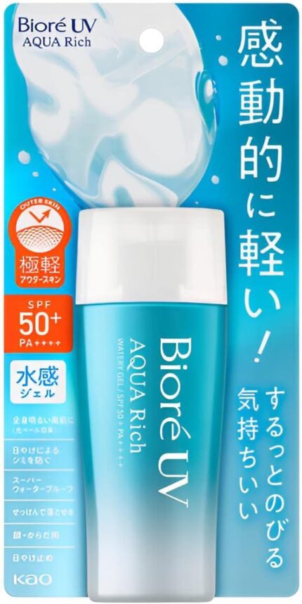 Bioré UV Aqua Rich Watery Gel SPF50+ PA+++ – 90ml (Japan Import) Biore