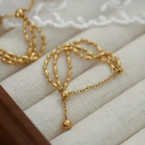Adjustable Stainless Steel Multi-Chains Ring product photo 3 | Glossy.pk Pakistan