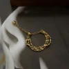 Adjustable Stainless Steel Multi-Chains Ring product photo 2 | Glossy.pk Pakistan