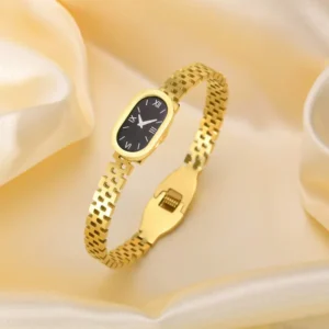 Watch‑Style Stainless Steel Bracelet