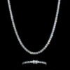 Single-Row Sparkle Chain — Gold, Silver or Black product photo 3 | Glossy.pk Pakistan
