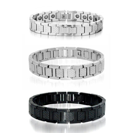 New Stainless Steel Black Bracelet – 18K Gold | Waterproof | Non-Fading | Adjustable Chain Strap | Lacoste & Tommy Hilfiger Inspired Glossy.pk