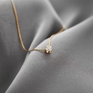 Pear-Shaped Stone Pendant