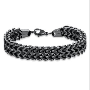 Double-row Mesh Bracelet — 5mm & 10mm product photo 3 | Glossy.pk Pakistan