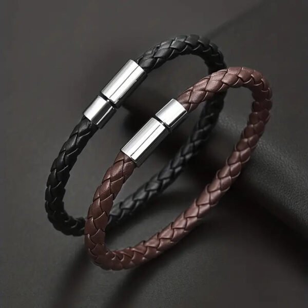 Woven Bracelet — Black & Brown — jewellery from Glossy.pk, Pakistan