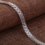 Sino-European and American jewelry twisted silver-plated bracelet eBay foreign trade fashion jewelry factory spot wholesale