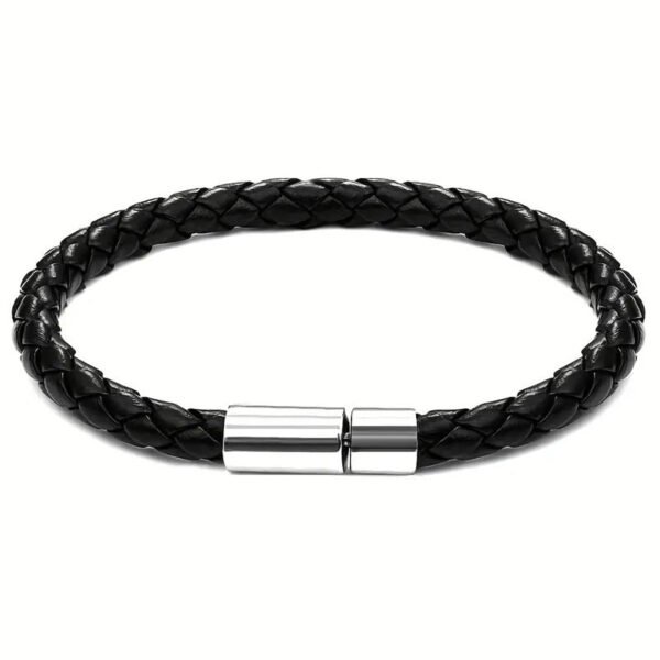 Hot-selling accessories, personalized simple PU woven leather bracelets Korean casual and versatile student accessories anti-tarnish jewellery from Glossy.pk, Lahore