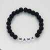 Black Bead Bracelet — Matte or Glossy product photo 3 | Glossy.pk Pakistan