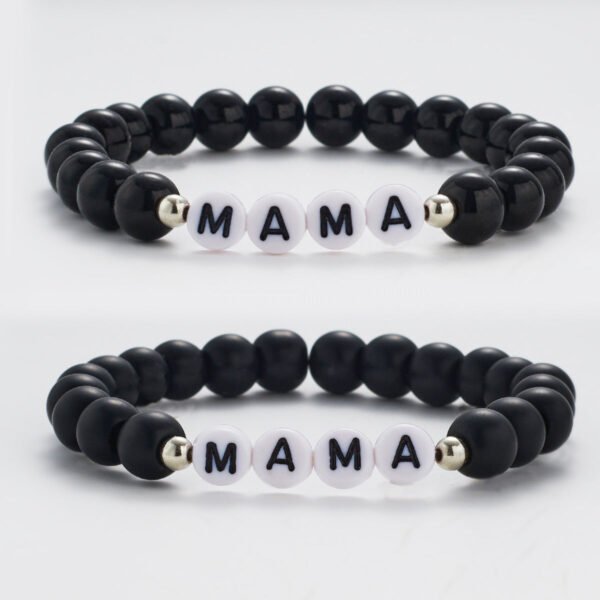 Black Bead Bracelet — Matte or Glossy — jewellery from Glossy.pk, Pakistan