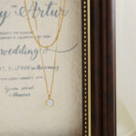 Europe and America Wholesale Retro Minimalist Double Layer White Shell Patch Titanium Steel Clavicle Necklace Women's Accessories Pendant Wholesale - Image 4