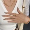Double-layer Collarbone Necklace product photo 4 | Glossy.pk Pakistan