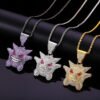 Elf cartoon pendant with optional 60cm twist chain — jewellery from Glossy.pk, Pakistan