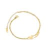 Peach heart double-layered necklace women’s high-end design sense niche light luxury temperament collarbone chain neck snake bone chain jewelry anti-tarnish jewellery from Glossy.pk, Lahore