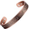 New Viking Magnetic Ancient Red Copper Bracelet Popular Open Magnet Bracelet anti-tarnish jewellery from Glossy.pk, Lahore