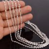 Water-wave Pendant Necklace — 18 / 24 inches — jewellery from Glossy.pk, Pakistan