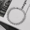 Zirconia Roman New Women’s Niche Design Sense Diamond Delicate Cuban Hand Jewelry anti-tarnish jewellery from Glossy.pk, Lahore